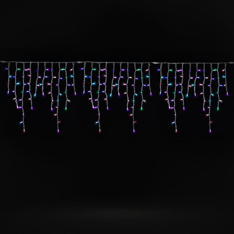 Multicolor Icicle Lights